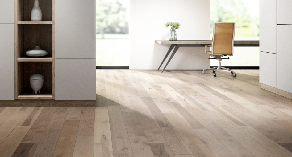 Plancher Hickory Breeze, collection Atmosphere par Mercier