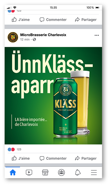bière la Klass