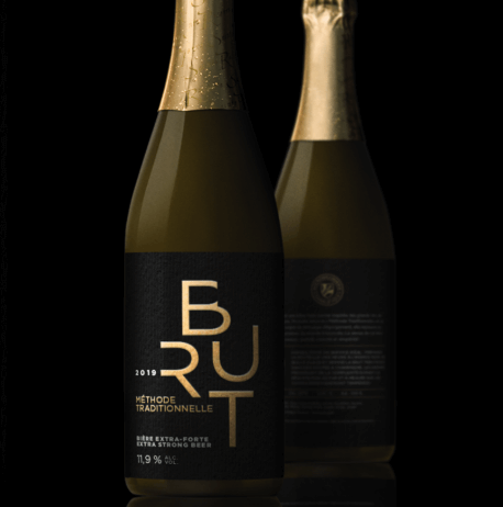 Bière extra forte Brut de la Microbrasserie Charlevoix