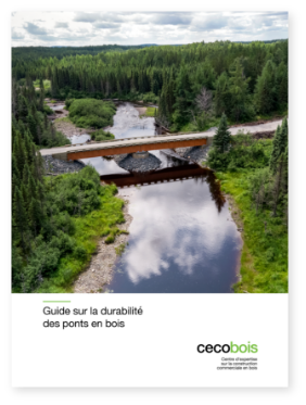 Page couverture du guide sur la durabilité des ponts