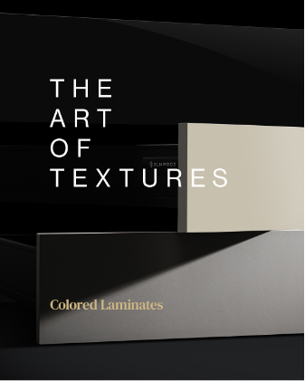 2 tiroirs de différentes couleurs posés un par dessus l'autre, sur fond noir, avec comme titre The art of textures